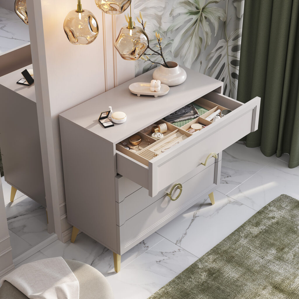 ЭСТЕТИКА Комод КМ-02 Кашемир №4