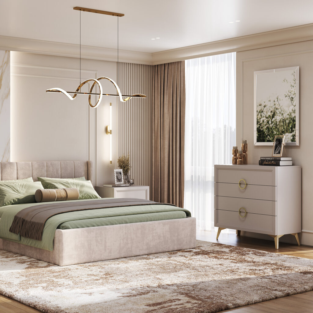 ЭСТЕТИКА Комод КМ-02 Кашемир №5