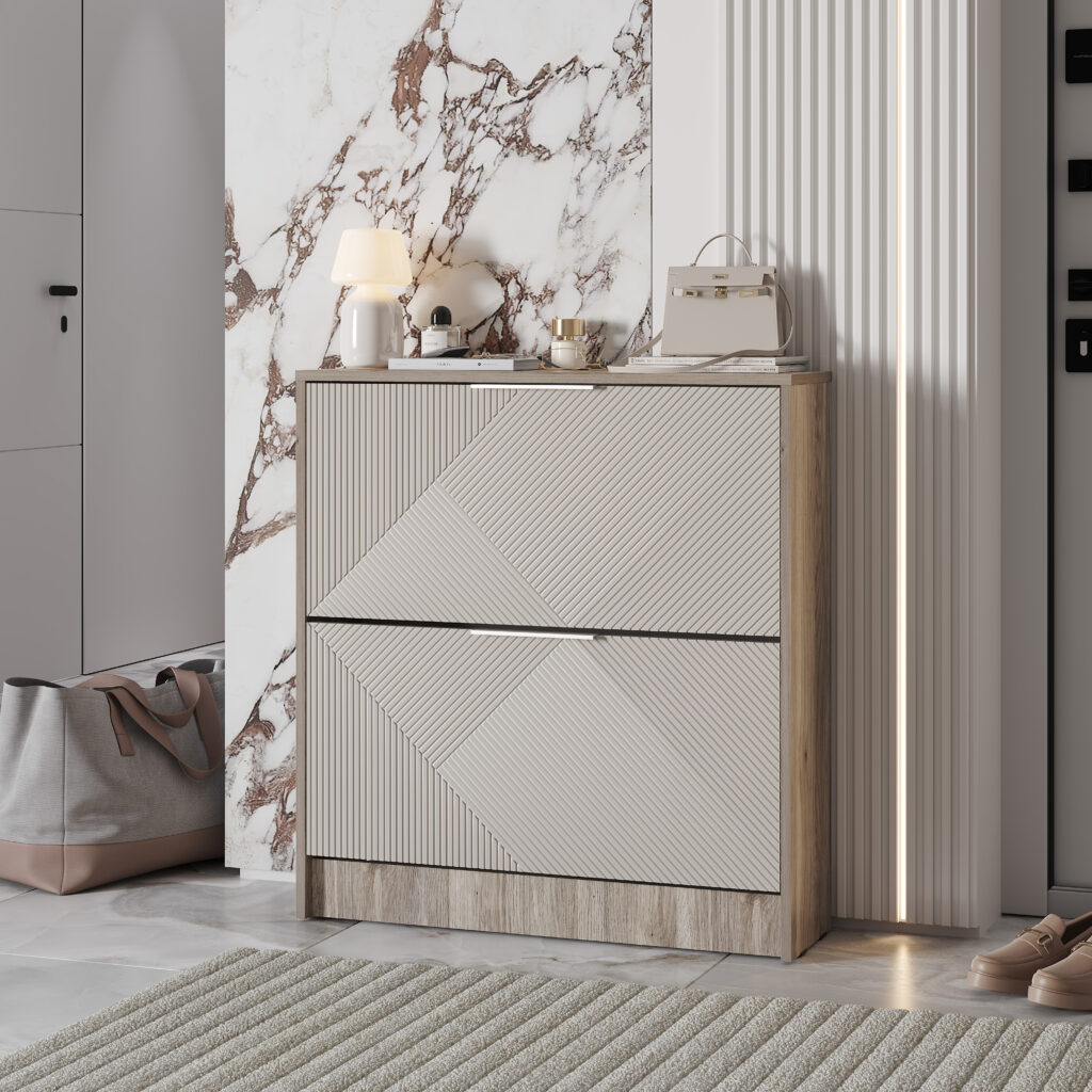 ЭМИЛИЯ Обувница ТБ-22 дуб смоки/айриш MF03 №2