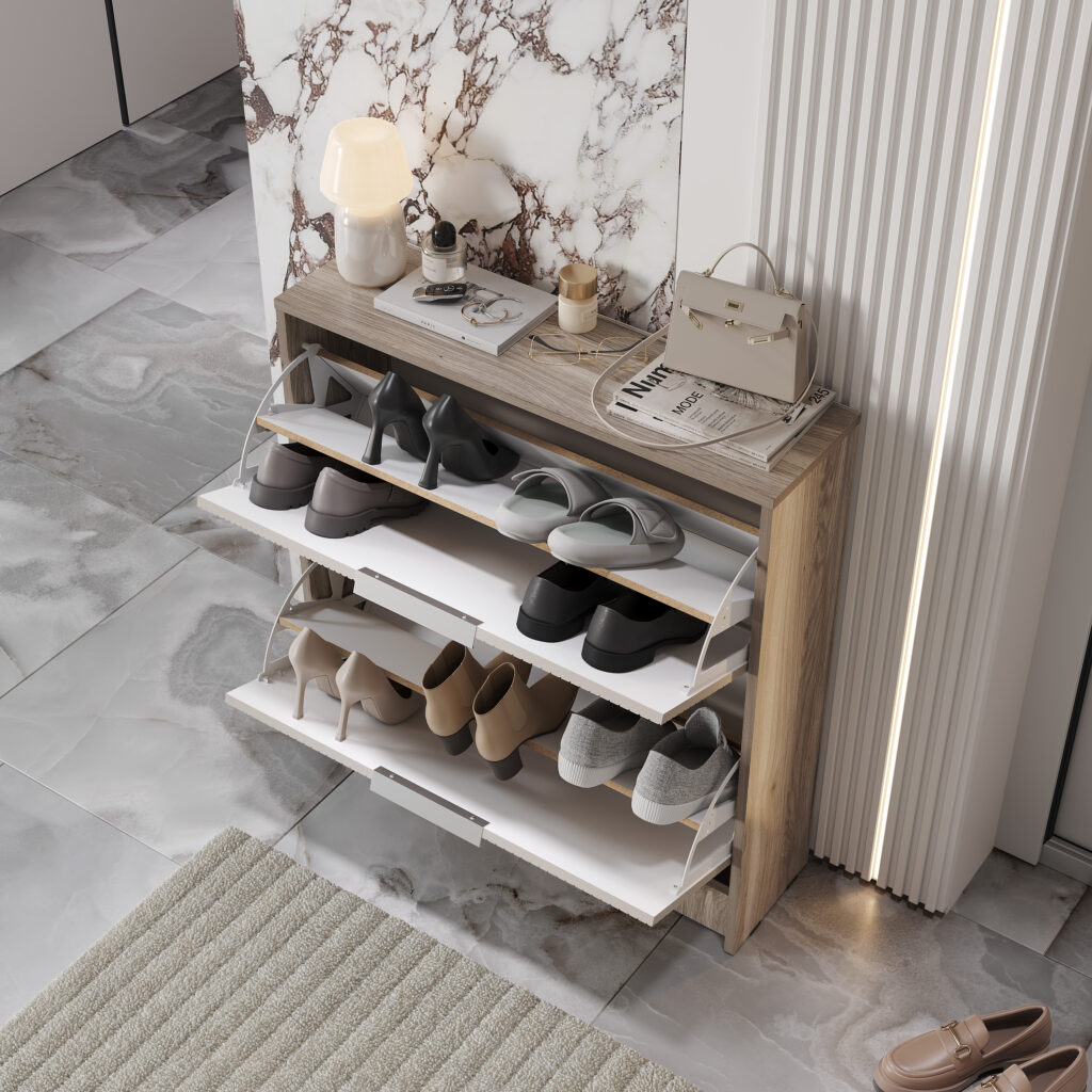 ЭМИЛИЯ Обувница ТБ-22 дуб смоки/айриш MF03 №3