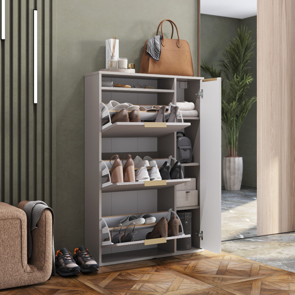 ПАНДОРА Обувница ТБ-23 дуб смоки/айриш MF03 №7