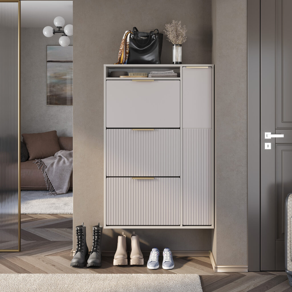 ПАНДОРА Обувница ТБ-23 дуб смоки/айриш MF03 №8