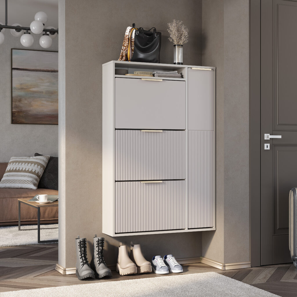 ПАНДОРА Обувница ТБ-23 дуб смоки/айриш MF03 №9