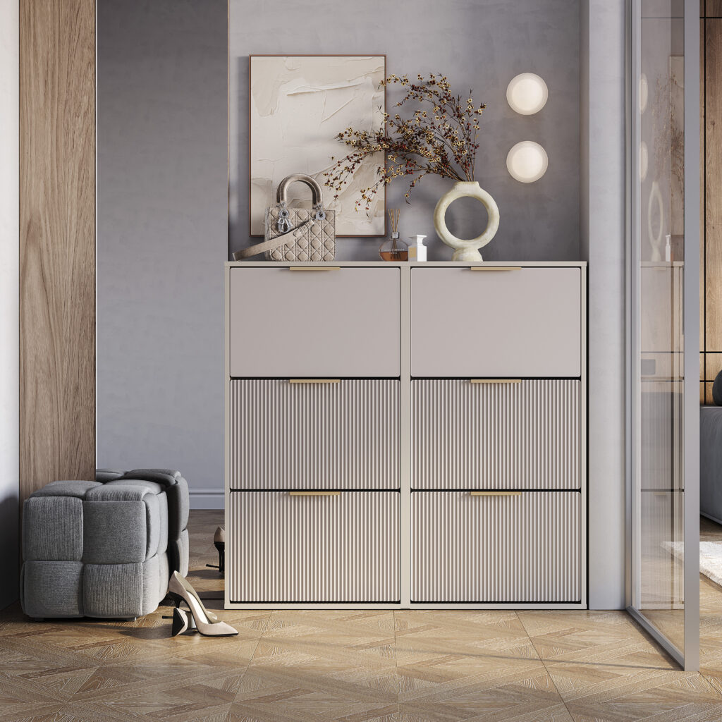 ПАНДОРА Обувница ТБ-25 дуб смоки/айриш MF03 №2