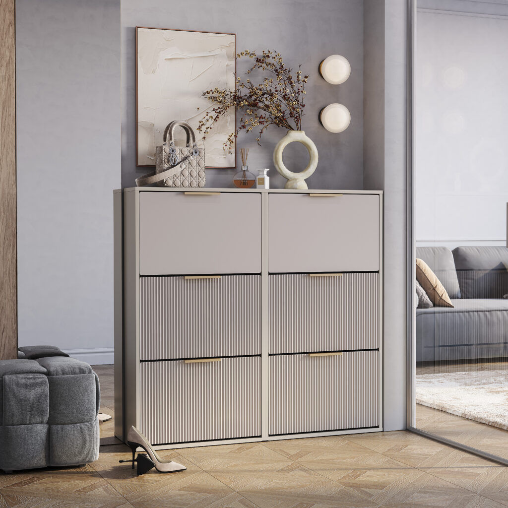 ПАНДОРА Обувница ТБ-25 дуб смоки/айриш MF03 №3