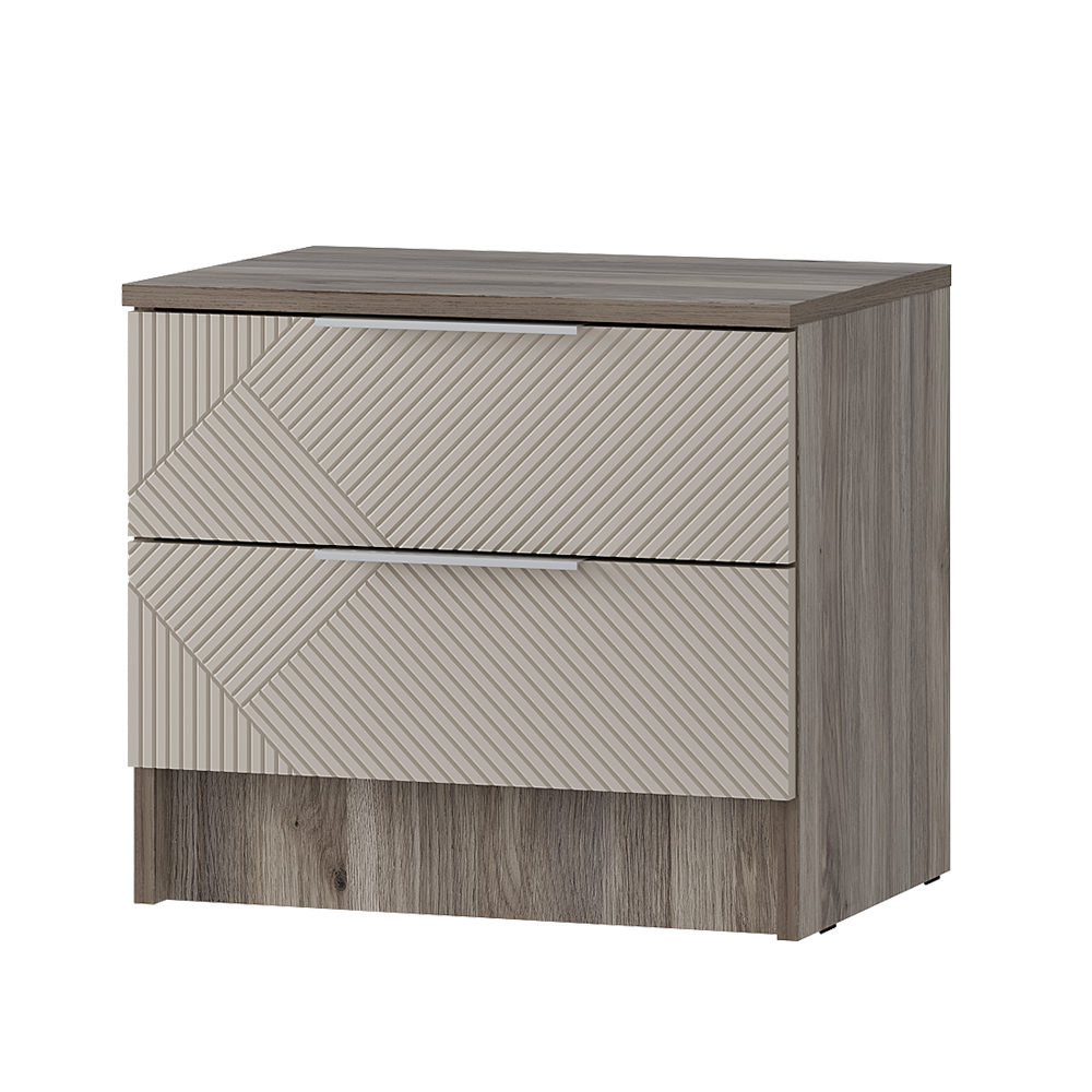 ЭМИЛИЯ Тумба прикроватная ТБ-12 дуб смоки/айриш MF03 ЭМИЛИЯ Тумба прикроватная ТБ-12 дуб смоки/айриш MF03