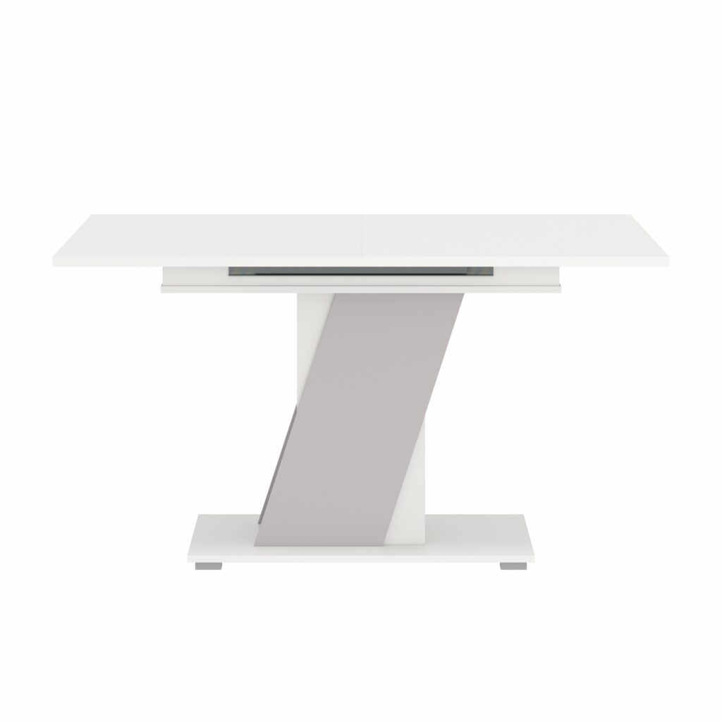 АРТИС Стол 69.12 (белый / кашемир) (1370х800 в сложенном / 1770х800 в разложенном) №2