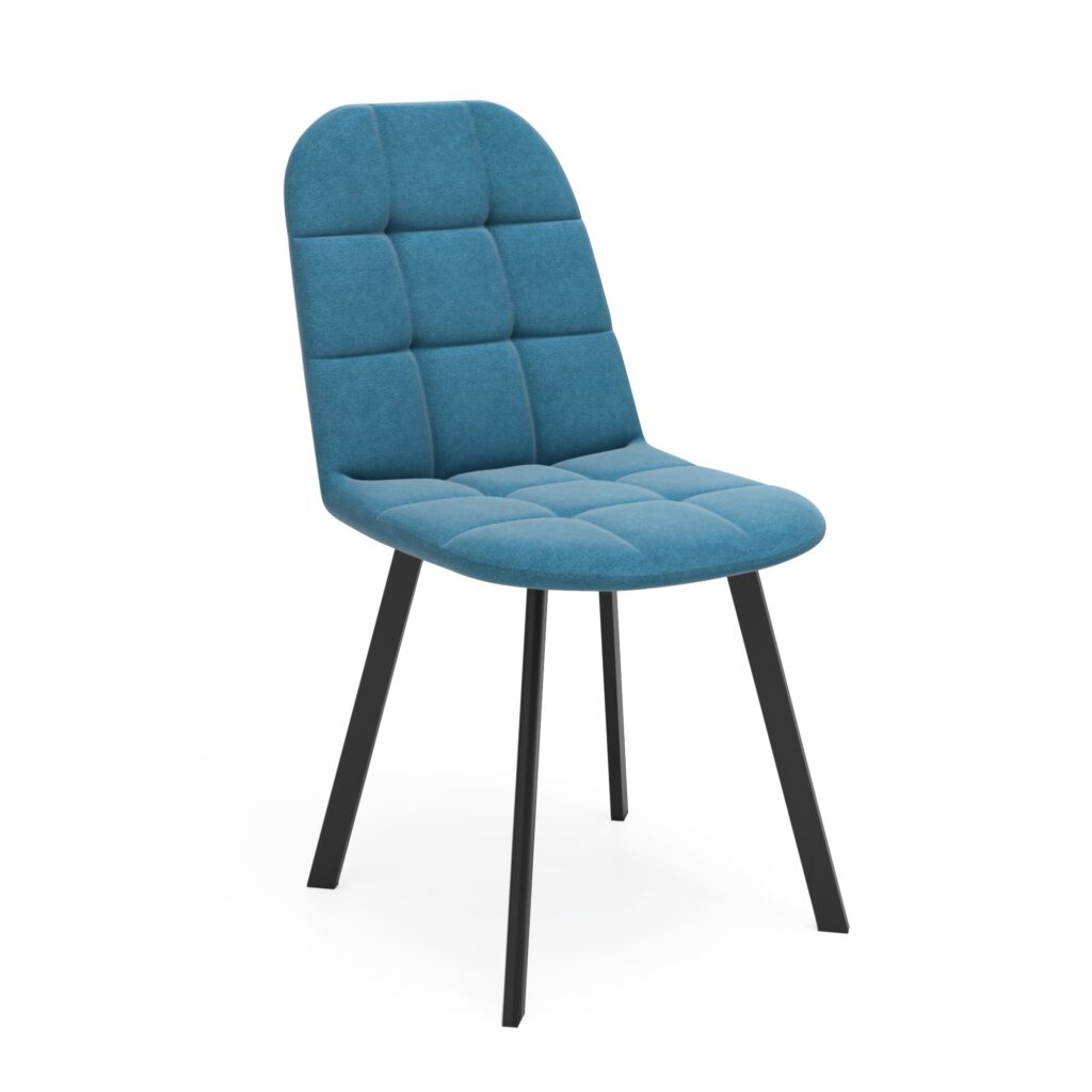 Стул КРАФТ /черный каркас/ ULTRA MIDNIGHT темно-синий* под заказ Стул КРАФТ /черный каркас/ ULTRA MIDNIGHT темно-синий* под заказ