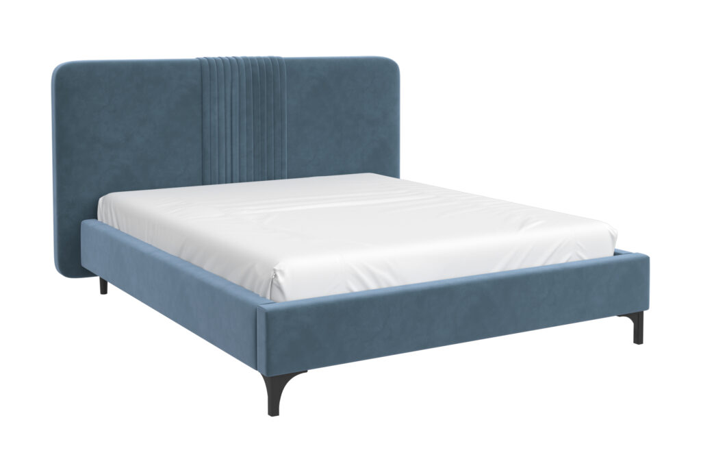 Кровать СТЕЛЛА-1 1,6 /ГПМ/ ВАРИАНТ 2 (джинс)