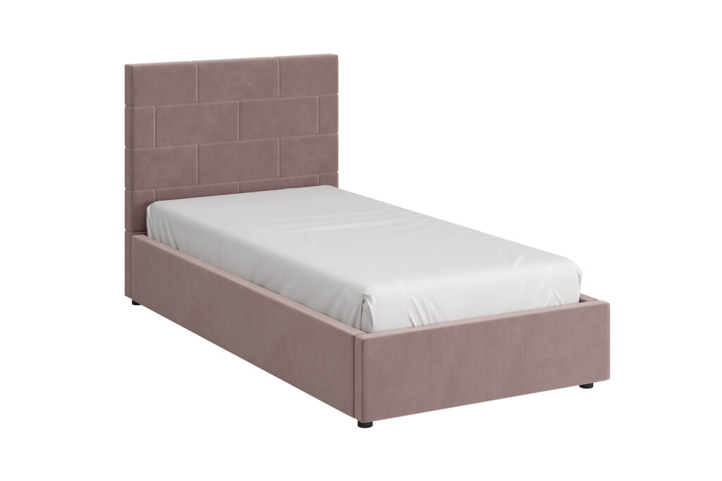 Кровать ТАЙМ 0,9 м /металлокаркас/ ВАРИАНТ 1 (пудра) Кровать ТАЙМ 0,9 м /металлокаркас/ ВАРИАНТ 1 (пудра)