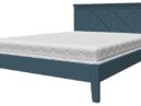 ГРАЦИЯ-2 кровать 1,6м (1660*2090*985), цвет САПФИРОВЫЙ*