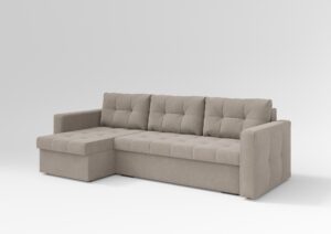 ГРЕЙС угловой диван VIVALDI 04 (SAND) бежевый