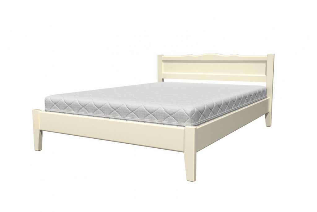 КАРИНА- 7 кровать 1,6м, (ЦТ) цвет Слоновая кость*