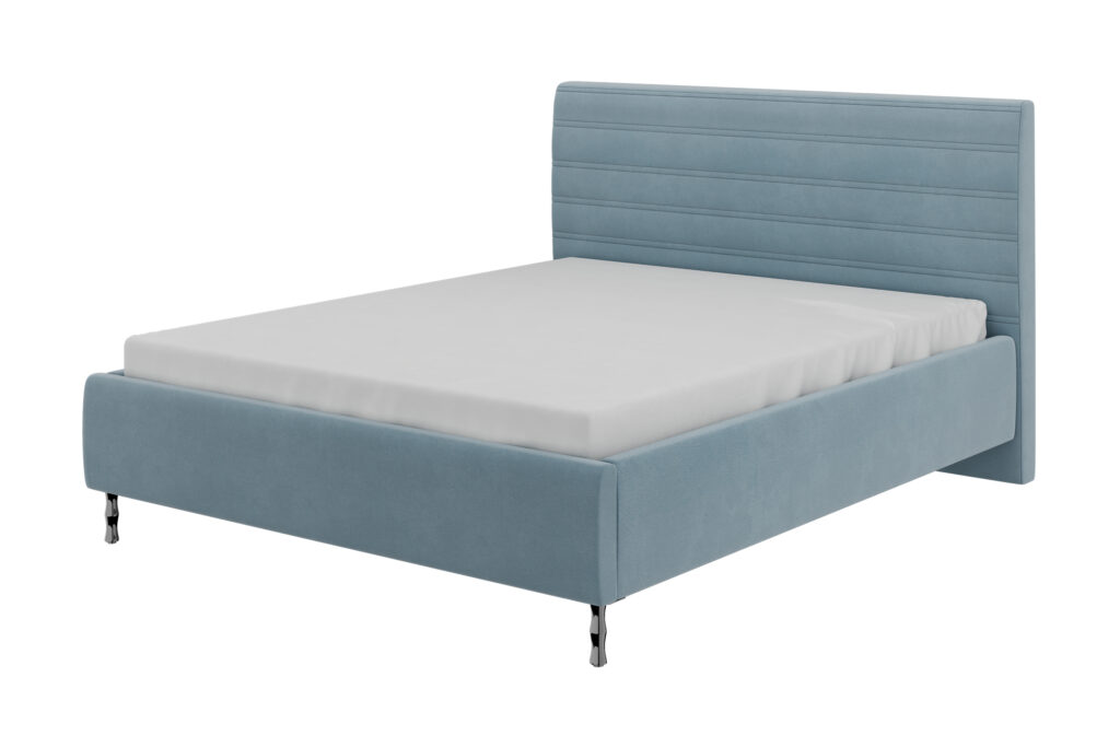 Кровать ФАБИАНА 1,6 /металлокаркас/ВАРИАНТ 3 (голубая сталь) Кровать ФАБИАНА 1,6 /металлокаркас/ВАРИАНТ 3 (голубая сталь)