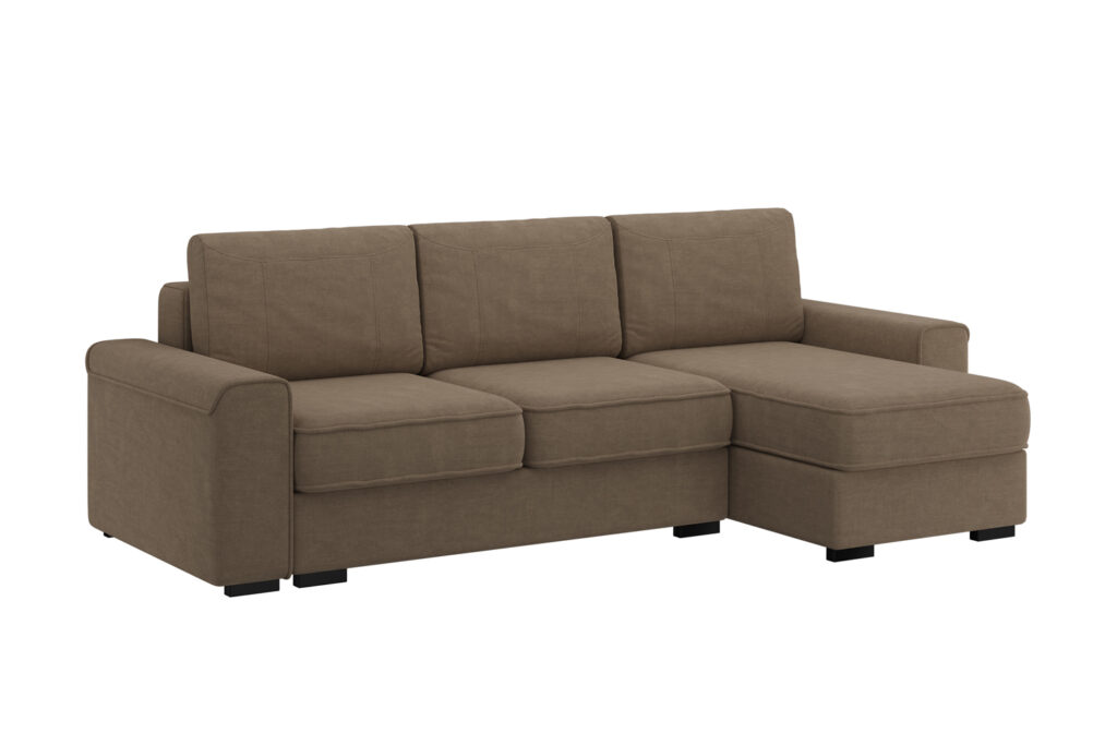 ЛЕОН угловой диван-кровать, 5 ВАРИАНТ песчаный ЛЕОН угловой диван-кровать, 5 ВАРИАНТ песчаный