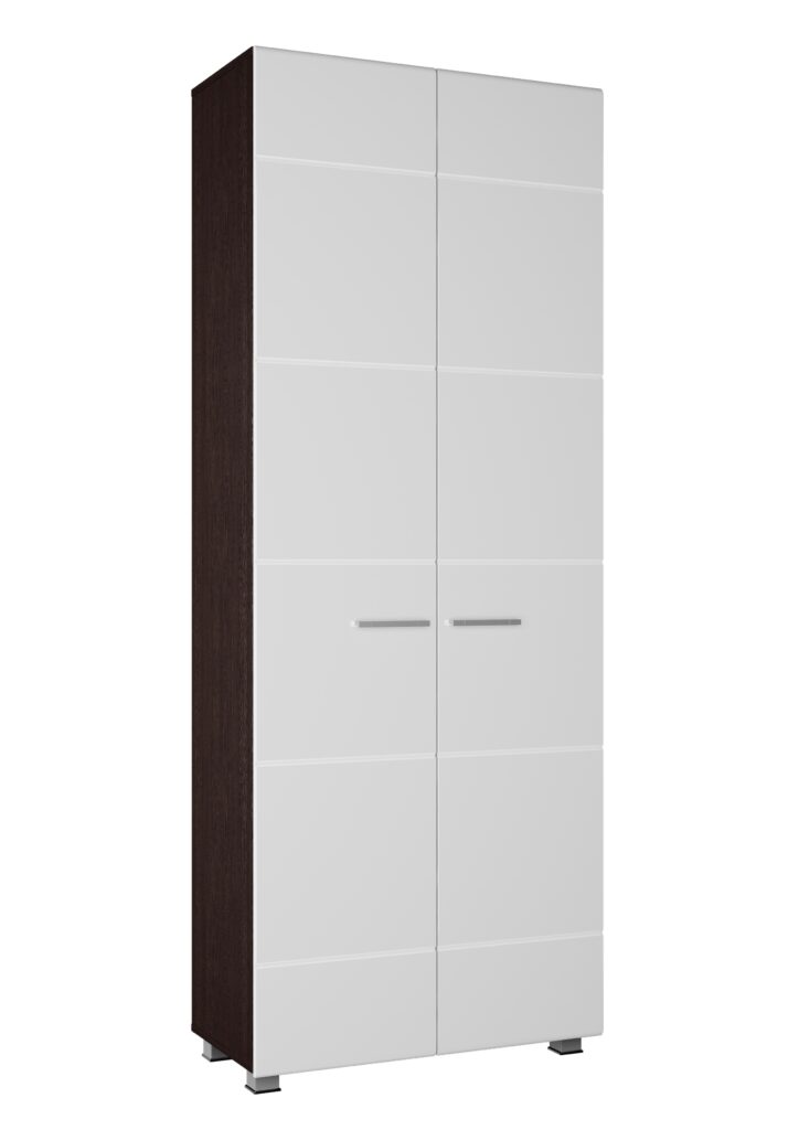 МОНИКА Шкаф со штангой Венге /глянцевая Белый МОНИКА Шкаф со штангой Венге /глянцевая Белый