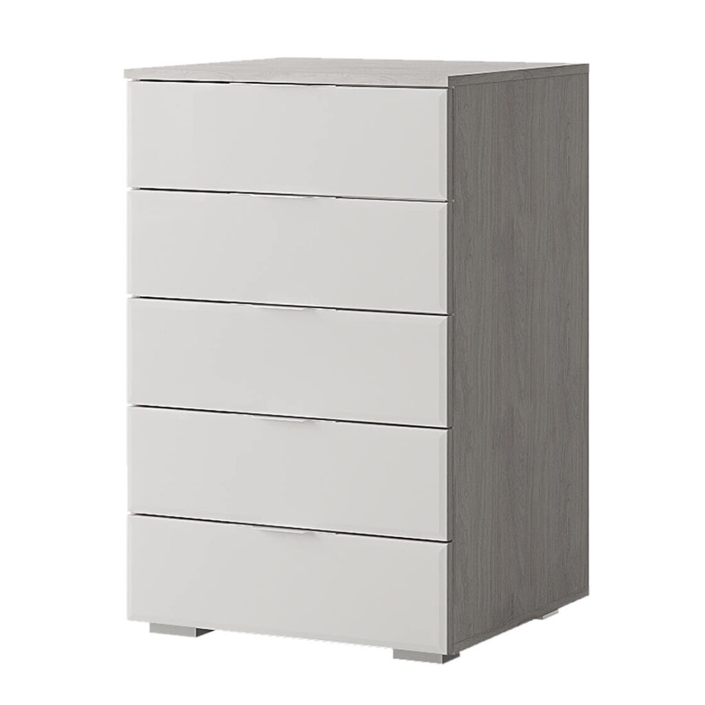 АЛЕКСА комод ясень белый