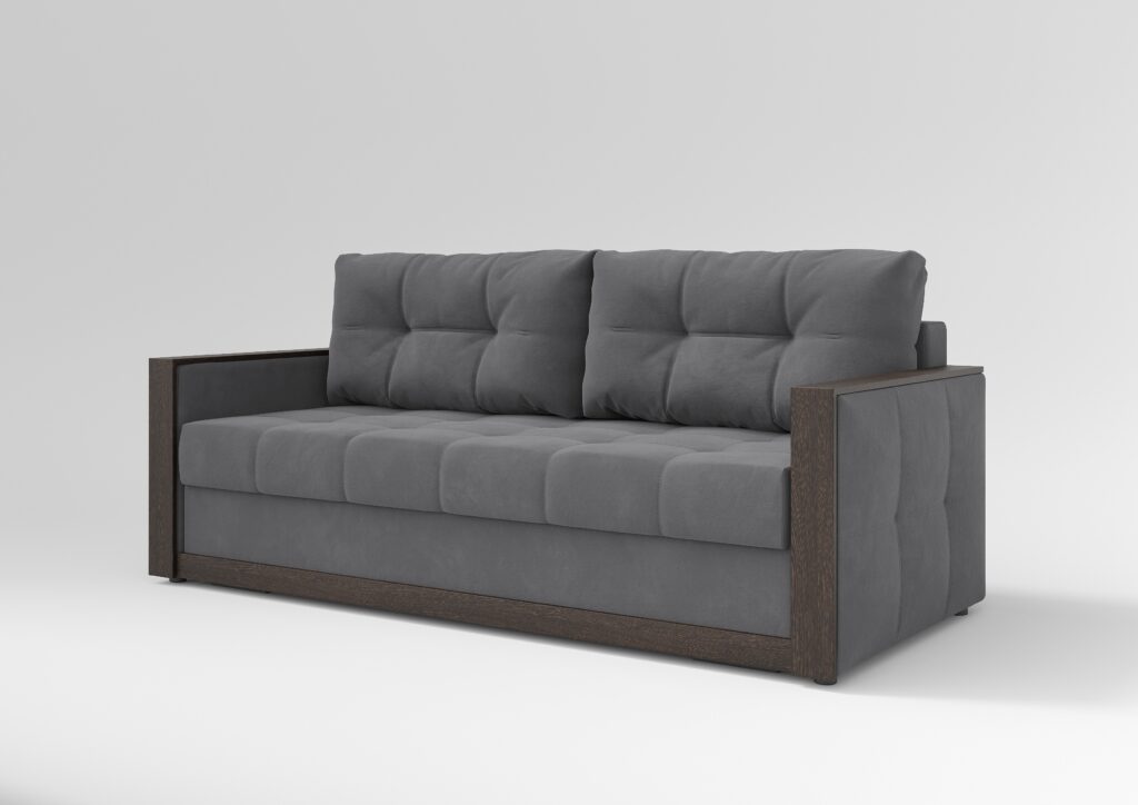 БРУНО диван VIVALDI 08 (DARK GREY) темно-серый