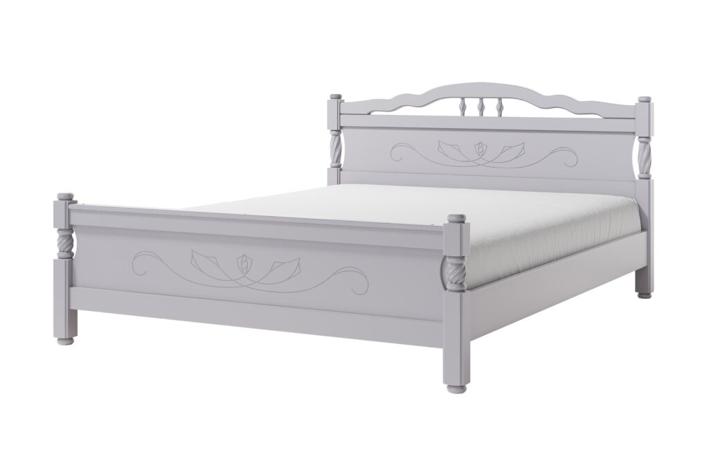 КАРИНА- 5 кровать 0,9м, цвет АНТРАЦИТ