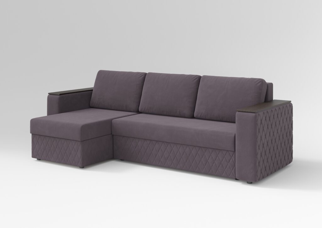 ФОРВАРД угловой диван ULTRA PLUM фиолетовый ФОРВАРД угловой диван ULTRA PLUM фиолетовый