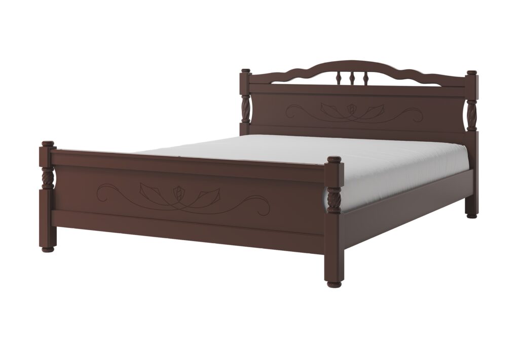 КАРИНА- 5 кровать 1,6м, (ЦТ), цвет ОРЕХ КАРИНА- 5 кровать 1,6м, (ЦТ), цвет ОРЕХ