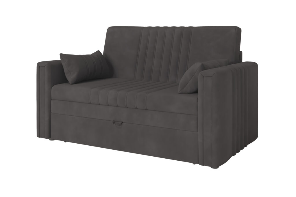 СПЛИН 1200 Диван-кровать 3 ВАРИАНТ графит