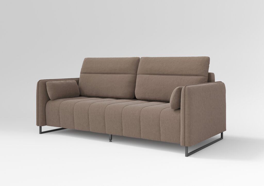 МОНАКО Комфорт диван, ткань ROMANSE Chocolate