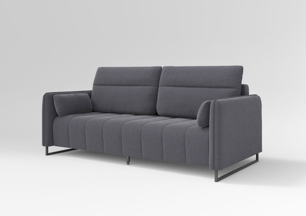 МОНАКО Комфорт диван, ткань ROMANSE Grafit