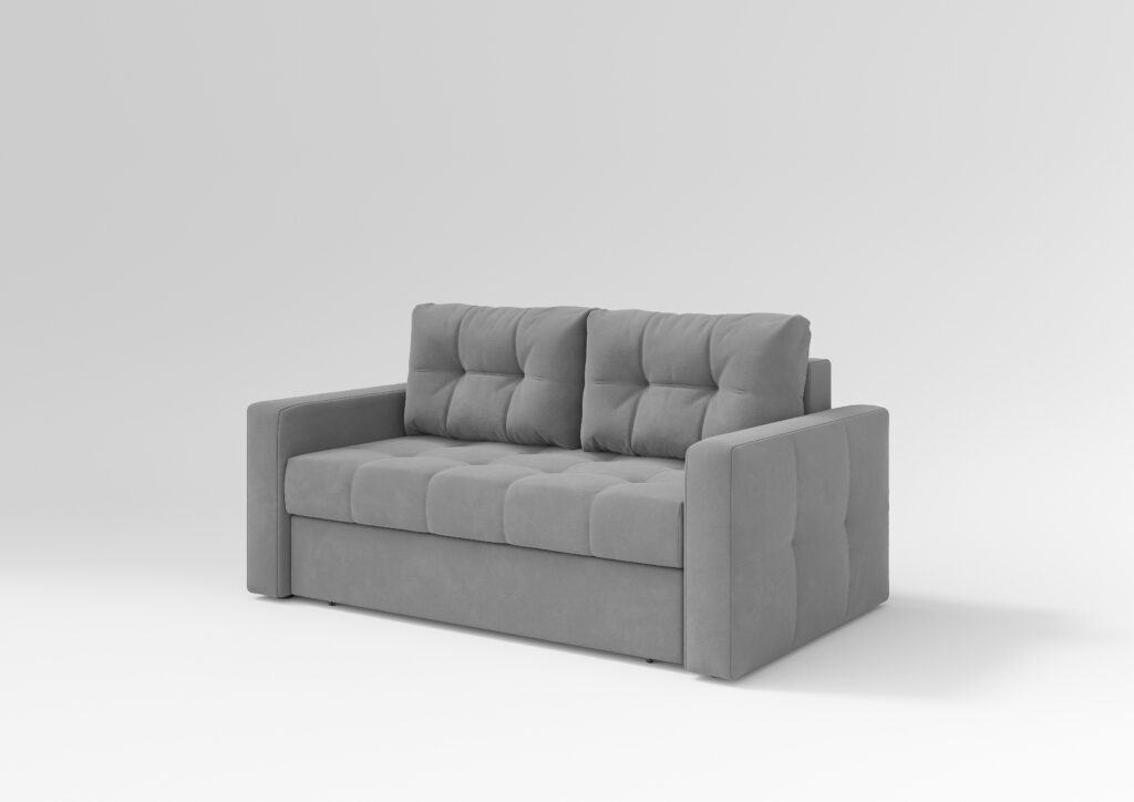 ГРЕЙС МИНИ 140 КОМФОРТ диван VIVALDI 07 (GREY) серый