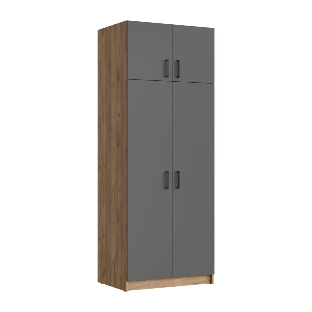 АУРА Графит Шкаф ШР-2