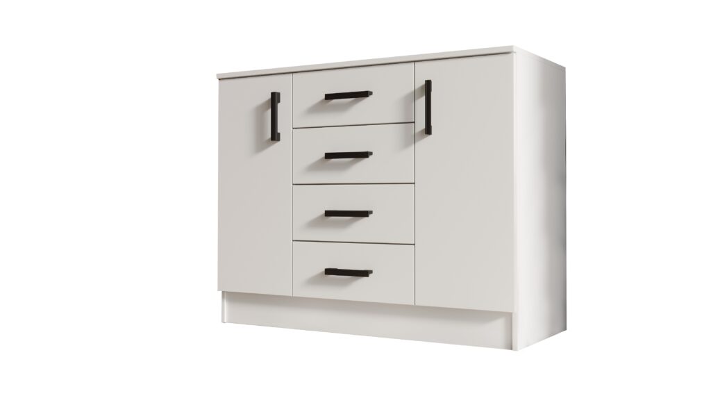 Комод К1000-2Д 1000*830*440 БЕЛЫЙ ГЛАДКИЙ Комод К1000-2Д 1000*830*440 БЕЛЫЙ ГЛАДКИЙ