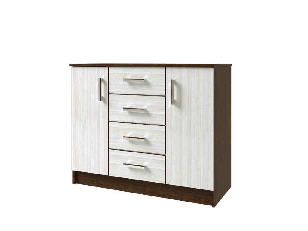 Комод К1000-2Д 1000*830*440 ВЕНГЕ/ЛОРЕДО Комод К1000-2Д 1000*830*440 ВЕНГЕ/ЛОРЕДО