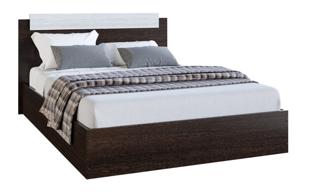 ЭКО кровать 1,4 ВЕНГЕ/ЛОРЕДО (Настил)