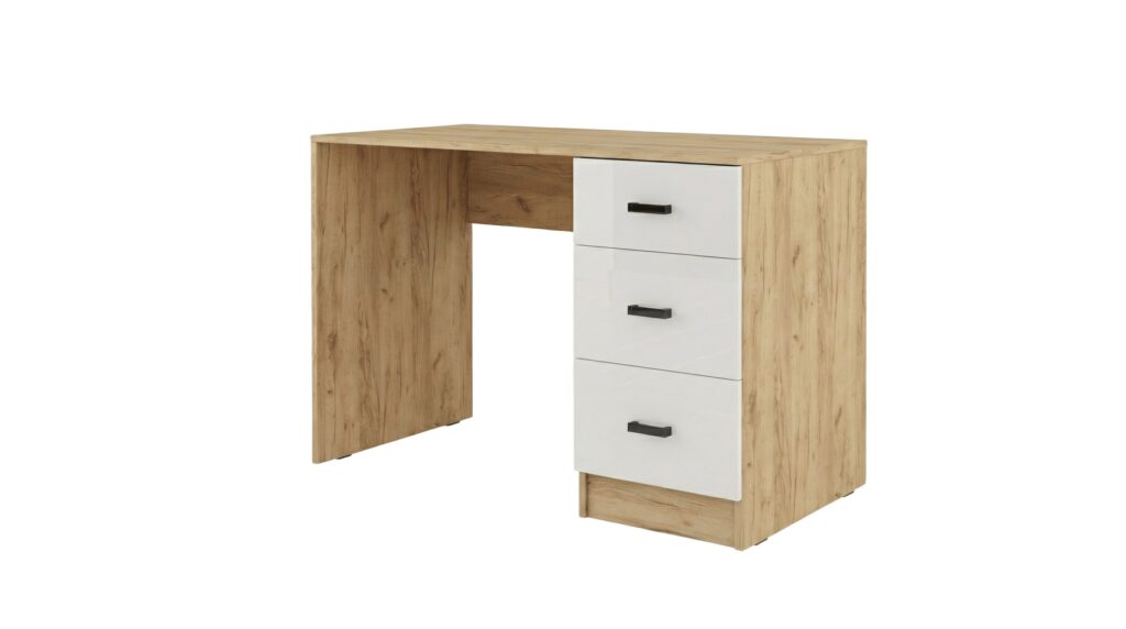 Стол письменный СТАНДАРТ 1100*750*590 ДУБ ВОТАН/БЕЛЫЙ ГЛАДКИЙ Стол письменный СТАНДАРТ 1100*750*590 ДУБ ВОТАН/БЕЛЫЙ ГЛАДКИЙ