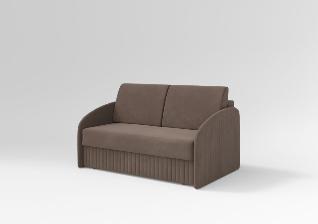 ДЕКО МИНИ 120 КОМФОРТ диван ULTRA CHOCOLATE коричневый ДЕКО МИНИ 120 КОМФОРТ диван ULTRA CHOCOLATE коричневый