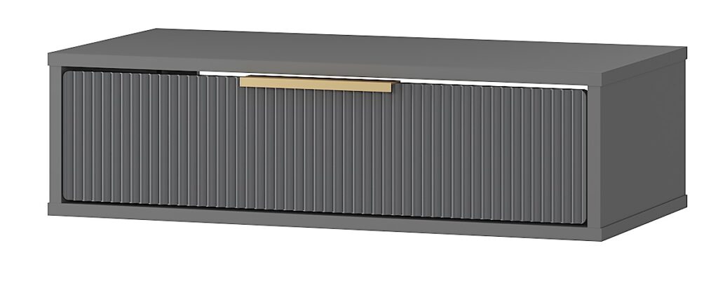 ПАНДОРА тумба ТБ-20 720х202х354 Графит/базальт (MF32) ПАНДОРА тумба ТБ-20 720х202х354 Графит/базальт (MF32)